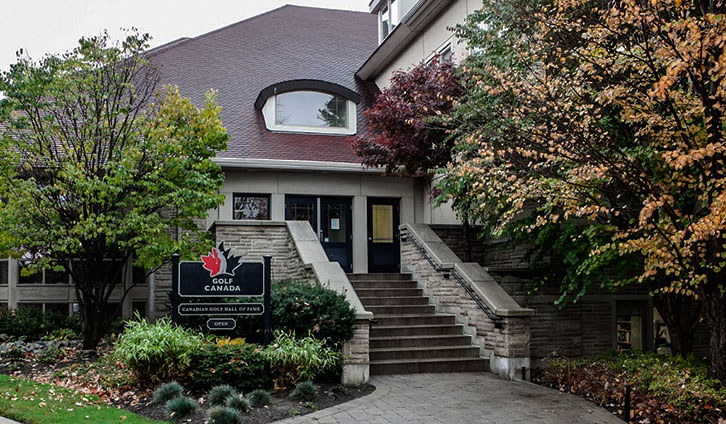 Canadian Golf Hall of Fame in Oakville entrance photo